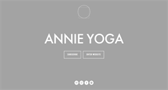 Desktop Screenshot of annieyoga.co.uk